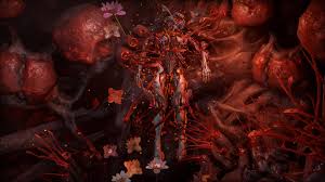 An Infested man hangs on an infested wall. Is he made of wall, or is the  wall made of him? He screams, for he does not know. : rWarframe