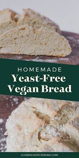 Homemade Vegan No Yeast Bread Recipe In 2020 Yeast Free Breads Homemade Gluten Free Bread Yeastless Bread Recipe