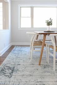 A New Article Dining Room Table And The Design Plan The Diy Playbook Dining Room Rug Size Dining Rug Dining Room Rug