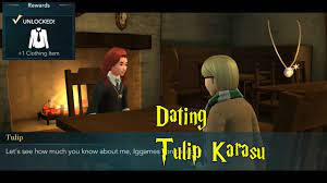 Dating Tulip Karasu Harry Potter Hogwarts Mystery - YouTube