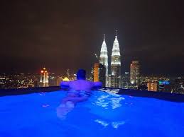 The face suites kuala lumpur. Night Swimming At Sky Pool Picture Of The Face Suites Kuala Lumpur Tripadvisor