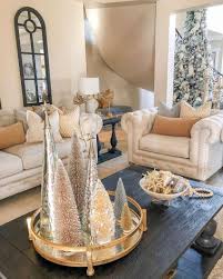 Pull out all the candles and candle holders you own and parade them down the center of your table or mantel. 28 Glam Christmas Decor Ideas