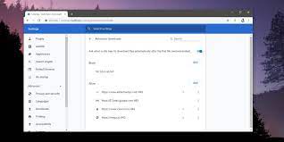 To see what files you can download or why your file was blocked, check your windows internet security settings. How To Enable Disable Multiple Downloads In Chrome