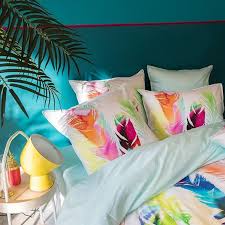 Housse De Couette Percale De Coton Leveza Housse De Couette Couette Parure De Lit