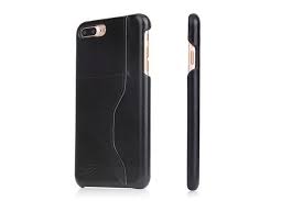 For Iphone 8 Plus 7 Plus Wallet Case Modern Wax Cow Durable Leather Cover Black Kogan Com