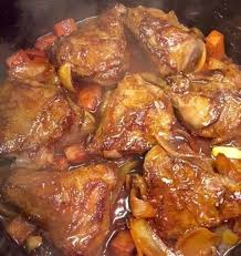 Rezept Kalbsbackchen Geschmort Schiffner Chickenrec In 2020 Slow Cooker Chicken Thighs Osso Bucco Recipe Baked Chicken Thighs