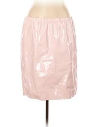 details about nwt simply be women pink faux leather skirt 20 plus