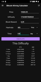 You calculate the difference between the amount that is spent and the amount that is received. Bitcoin Mining Calculator