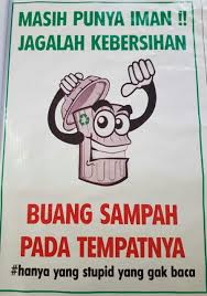Kita bahkan bisa membuat poster sendiri dengan mudah, tanpa perlu membayar orang lain untuk mengerjakannya. Luar Biasa Poster Kebersihan Adalah Sebagian Dari Iman Koleksi Poster