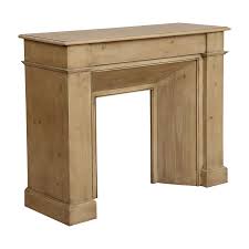 Manteau de cheminée art deco, sans travaux, s'installe facilement et rapidement. Manteau De Cheminee En Epicea Naturel Cendre Natural Cheminee Interior S