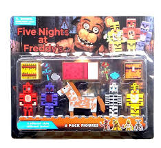 5pcs Set Minecraft Five Nights At Freddy S 4 Foxy Chica Bonnie Freddy Action Figures Freddy Toys Five Night Five Nights At Freddy S