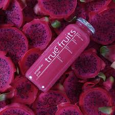 Made with strawberry, kale, almond milk, and add any frozen fruits like banana, pineapple, etc. Smoothie Pink Drachenfrucht True Fruits True Fruits Smoothie