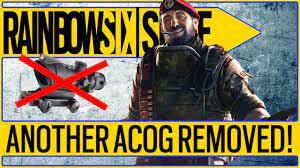 Artículos, fotos, videos, análisis y opinión sobre maestros. Acog Removed Maestro Alda Ela Recoil Buff Ads Nerf New Test Server Patch Rainbow 6 Siege Youtube