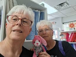 I love making friends thru the shop hop