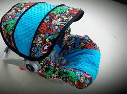Marvel Super Hero Infant Car Seat Cover Custom By Babycovers2010 Baby Car Seats Baby Superhero Infant Car Seat Cover