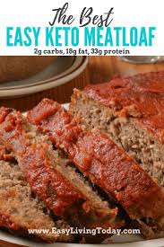 Easy Keto Meatloaf Bursting With Flavor Keto Recipes Easy Keto Recipes Dinner Keto Diet Food List