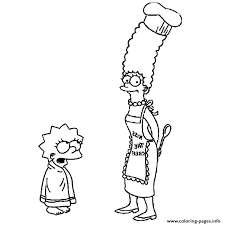 Find the best simpsons coloring pages for kids and adults and enjoy coloring it. Marge Simpson Coloring Pages Printable