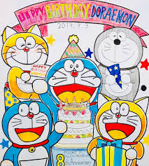 しゅんドラ on instagram ドラえもん お誕生日おめでとう アニメ放送40周年 漫画50周年も兼ねて色んなドラえもん達が集まって皆でお祝い 来年の映画 これからのドラえもん50周年展にも期待です ドラえもん ドラえもん生誕祭