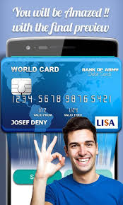 Prepostseo indian fake card generator works perfectly for all the business purposes. Fake Credit Card Maker Prank For Android Apk Download