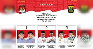 Contoh surat suara pilkades referensi pemilu 2019. Desain Surat Suara Pilkada Sukabumi Beredar Ini Kata Kpu