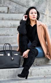 Then i tried to order again and they were too small so i threw my hands up and asked for a refund. Camel Coats Over The Knee Boots And More Staycation Planning The Baller On A Budget An Affordable Fashion Beauty Lifestyle Blog