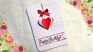 #1 every day is a gift with a boyfriend as sweet and wonderful as you. Lovely Happy Birthday Card Making For Bf Gf Step By Step Youtube