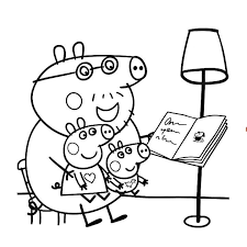 Many colors are offered for you to draw. Peppa Pig Coloring Page Peppa Pig Coloring Pages Coloring Pages Quote Coloring Pages