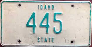 Image result for Federal Yellow 1956 Idaho State of