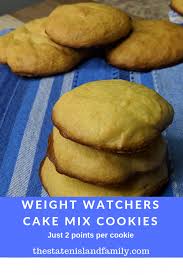 In a medium bowl, stir together oats, flour, baking soda and salt until blended; Weight Watchers Cake Mix Cookies
