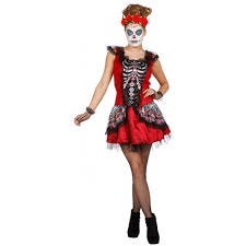 Día de los muertos kostüme für karneval, halloween und mottopartys. Dia De Los Muertos Kostume Tag Der Toten La Catrina Kostum