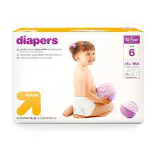 Up & up diapers are sold in target stores and online. Diapers Economy Plus Pack Size 6 164ct Up Up Target