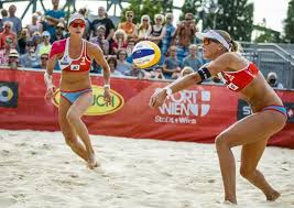 This summer was a good one for swiss beach volleyball. Beachvolleyball Wm 2017 4 Frauen Teams Aus Deutschland Und Schweiz Im Achtelfinale