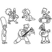 Check spelling or type a new query. Top 10 Free Printable Simpsons Coloring Pages Online