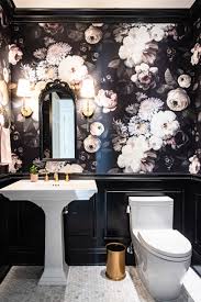 Traditional powder room featuring marble countertops, polished nickel faucet, and crystal accent sconces. 75 Beautiful Marble Floor Powder Room Pictures Ideas August 2021 Houzz