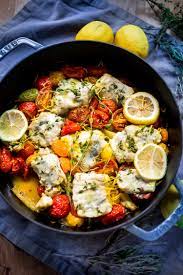 If you are faced with the question what is for dinner?, these recipes will definitely help you out. Baked Haddock With Roasted Tomato And Fennel Feasting At Home