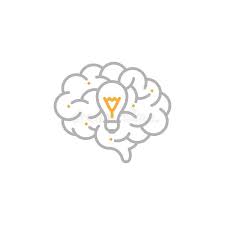 Side Brain Logo Icon With Incandescent Light Bulb Symbol Creative Idea Concept Ad Bulb Light Symbol Idea Creativ Dibujos Disenos De Unas Tarjetas