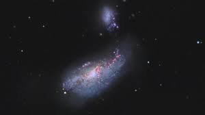 Arp 269 Ngc 4490 Und Ngc 4485 Astronomie Lichtjahr Sternbilder