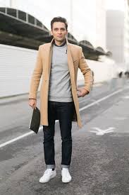 This outfit looks like it belongs on a fashion magazine or website worn by a model who is pristinely groomed river island camel coat with new look men jeans. 10 Camel Overcoat Outfit Ideas Lookastic