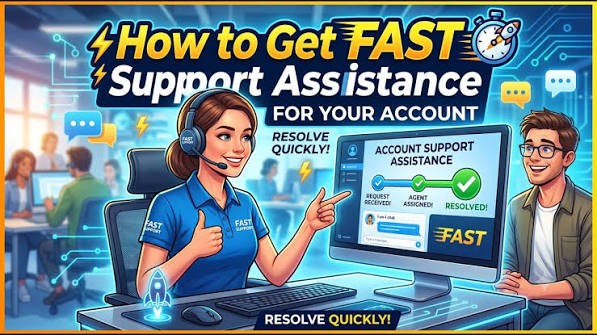 How to Get FAST Support Assistance for Your Account