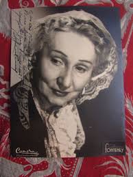 ancienne photo dedicacee autographe actrice comedienne catherine fonteney