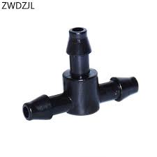 Garden Hose Tee 4 7mm Berduri Tee Sama Konektor 3 Cara Menghubungkan Untuk Diameter Dalam 4mm Selang Adapter 30 Pcs Konektor Air Taman Aliexpress