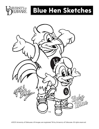 Children will learn about the life and work of donald trump, the 45th president of the united states, in this introductory civics worksheet. Blue Hen Brain Break Alumni And Friends University Of Delaware