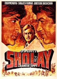 43 Years Of Sholay 15 08 1975 Old Movie Posters Old Bollywood Movies Film Posters Vintage