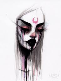 See more ideas about art, dark art, drawings. Doom Gloom Fine Art Print 6x8 Dark Art Drawings Cool Art Drawings Scary Art