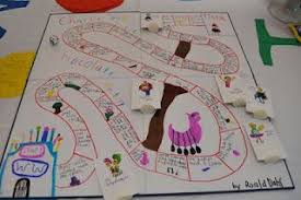Book Report Project Make Your Own Board Game Based On Charlie The Chocolate Factory Have A Candy Party To Book Report Projects Book Report Book Projects