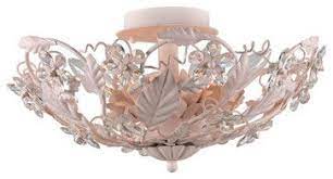 ديكورات غرف نوم صورة اضاءة مودرن لغرفة نوم أطفال 175 ceiling lights crystorama semi flush chandelier