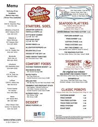 The good gms are always willing to work with your scheduling needs. Menu Of New Orleans Hamburger Seafood Company In Mandeville La 70471
