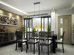 Formal dining room with modern design. 15 Adorable Contemporary Dining Room Designs Home Design Lover