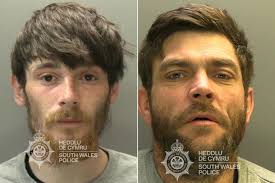 Matthew Moore and Jamie Colburn wanted by South Wales Police