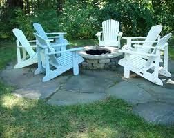 Stone fire pit via personal touch lawn care inc. Fire Pit Seating Area Is Irregular Bluestone Fire Pit Is Paver Kit With Custom Cut Bluestone Cap Landscape Designer Kennebunkport Maine